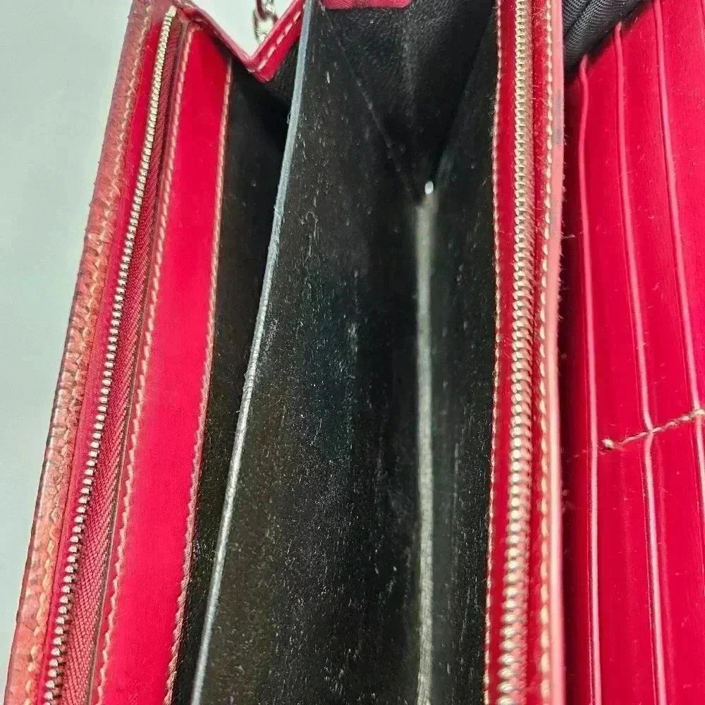 Gucci Python Leather Wallet  On Chain - Picture 14 of 16